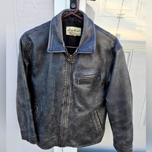 Eddie Bauer Leather Jacket Women's M
